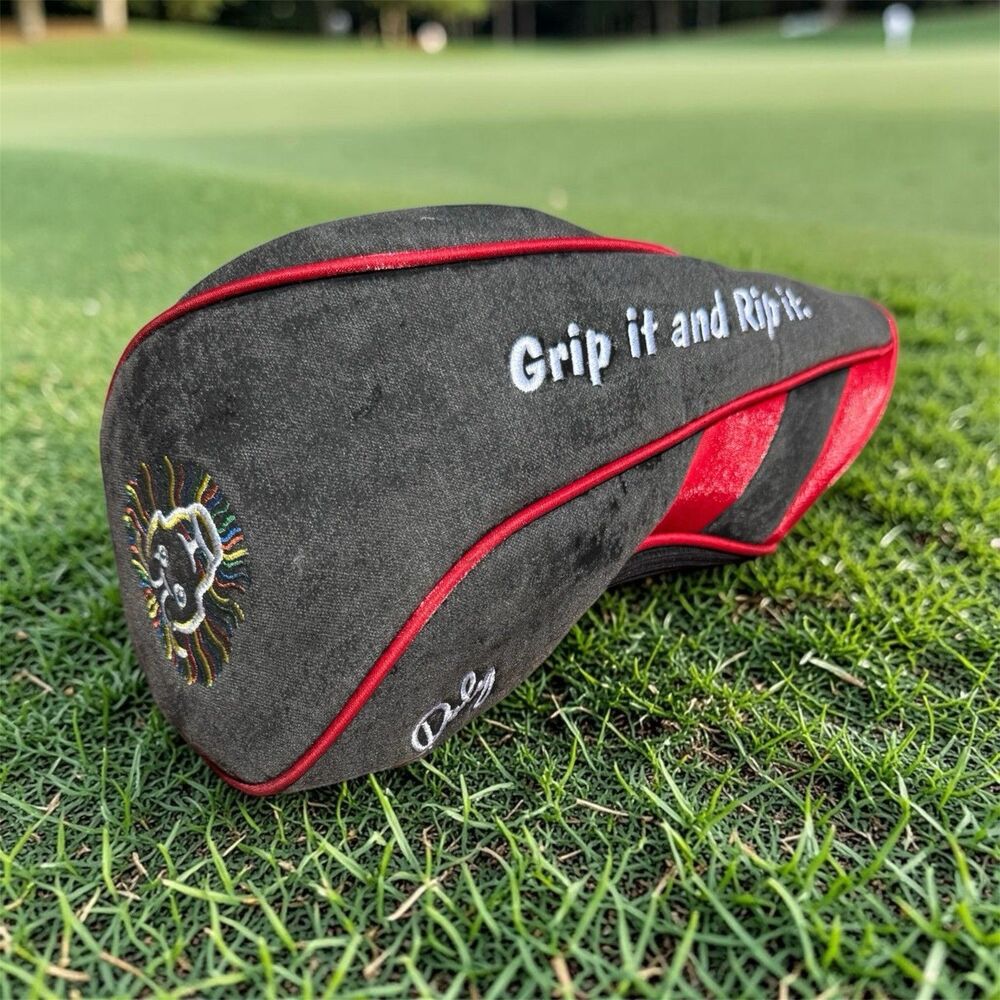 John Daly “Grip It Or Rip It” Driver Headcover Fair Condition HEAD COVER ONLY